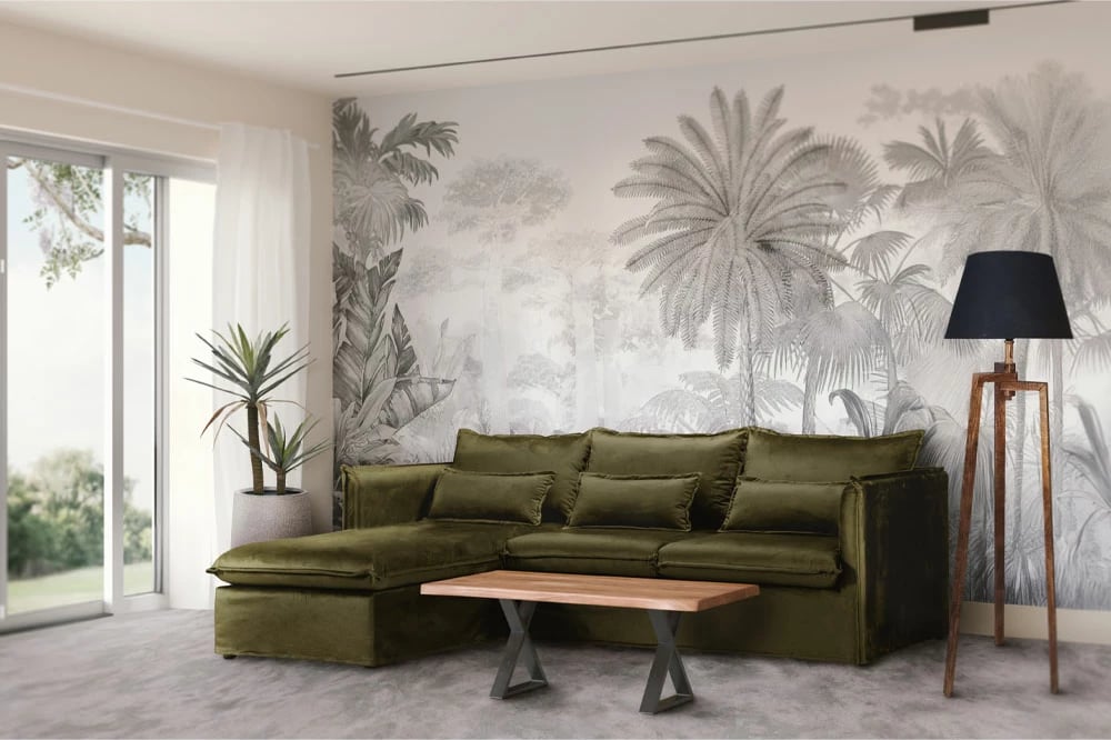 Tavolinë kafeje MINGLE, ngjyrë arre, e zezë, 115x60x42cm