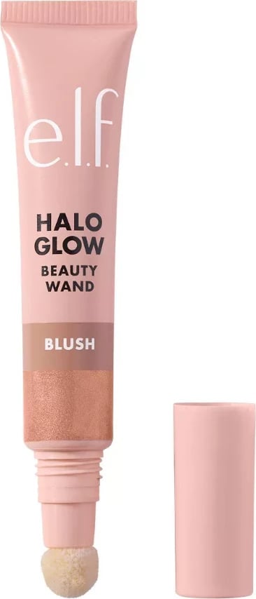 Blush i lëngshëm E.l.f Halo Glow Beauty Wand, Candlelit