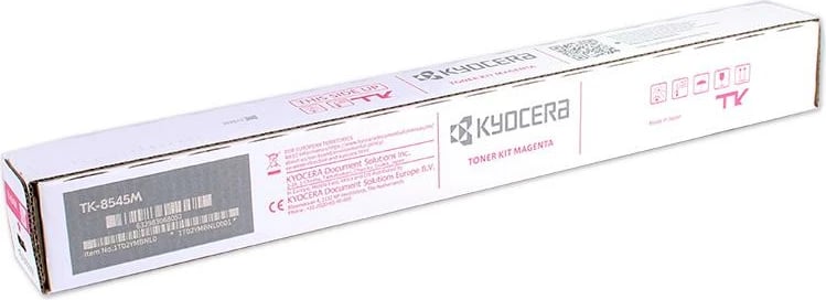 Toner, Kyocera TK-8545 (TK8545) 1T02YMBNL0 rendiment 9,800–23,700 faqe magenta
