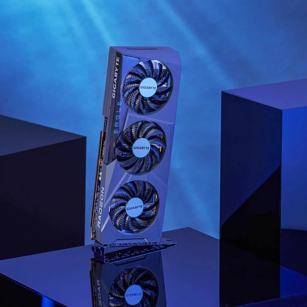 Kartelë grafike Gigabyte EAGLE Radeon RX 6600 8G, 8 GB, GDDR6, PCI Express x8 4.0, e zezë Kartelë grafike Gigabyte EAGLE Radeon RX 6600 8G, 8 GB, GDDR6, PCI Express x8 4.0, e zezë