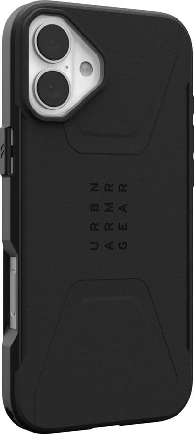 Mbështjellës Urban Armor Gear Civilian për celular Apple, 6.7", i zi