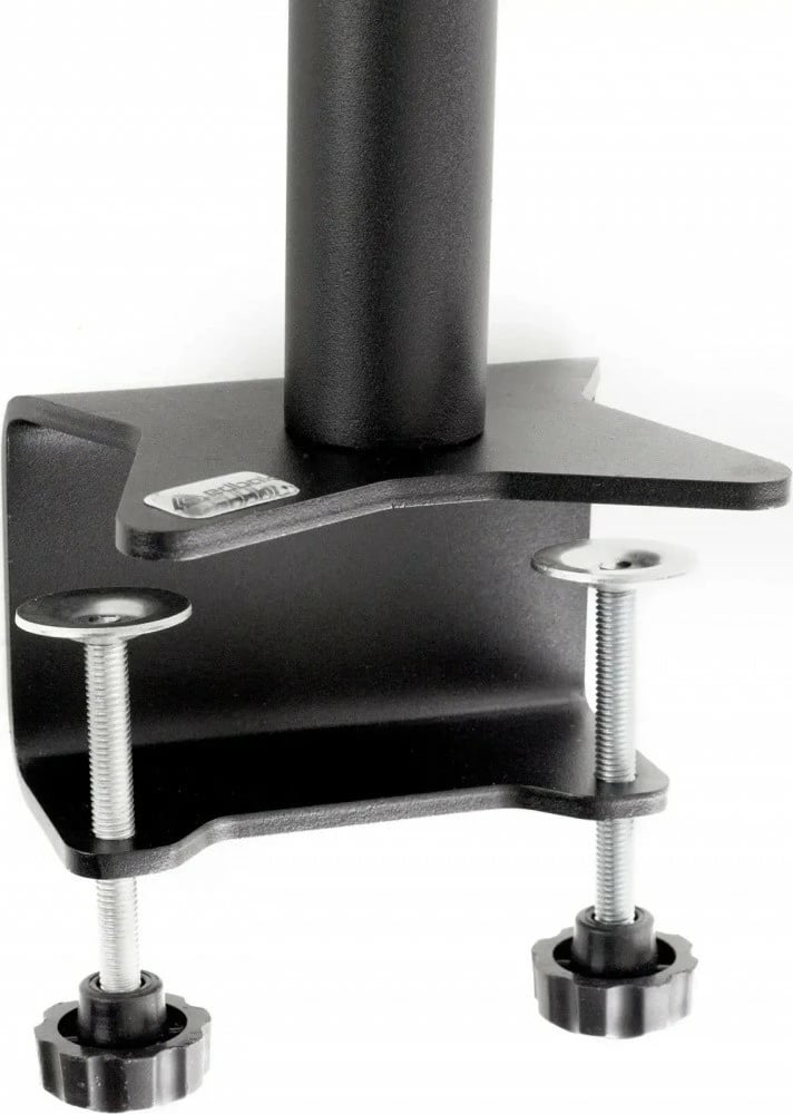 Mbajtës tavoline për monitor Edbak SV01, Metal, 19-27", i zi/argjendtë