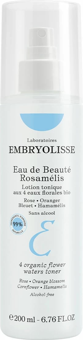 Tonik fytyre për femra Embryolisse 4 Organic Flower Waters 200ml