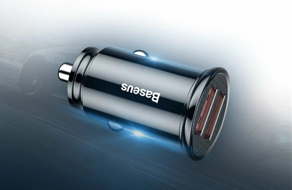 Karikues veture Baseus Circular CCALL-YD01, 2x USB, 30W, i zi