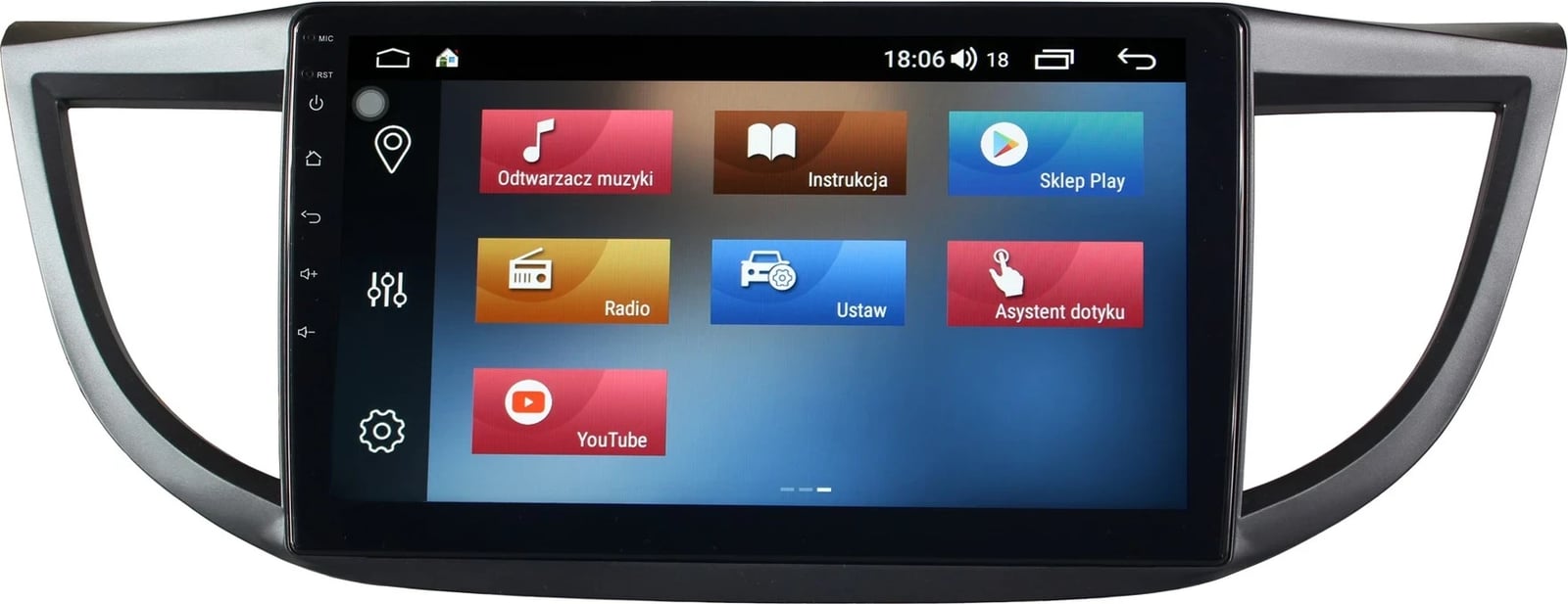 Radio navigacioni GPS për Honda CR-V IV 2012-17, Android, AUTO NAWIGACJE, FR10 2/64 RDS1 TK012