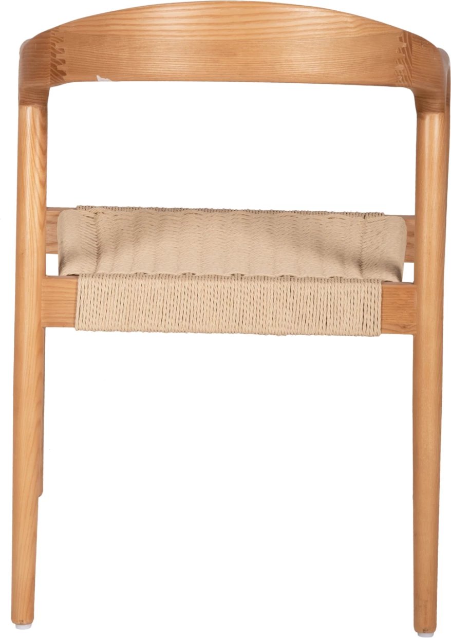 Karrige me krahë, kornizë frashëri, sedilje letre, FH9874, 57x54x78H cm