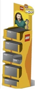 Pako sete LEGO Display MIX Slim DISPL/MIX25 me stendë ekspozuese, 20 sete të ndryshme