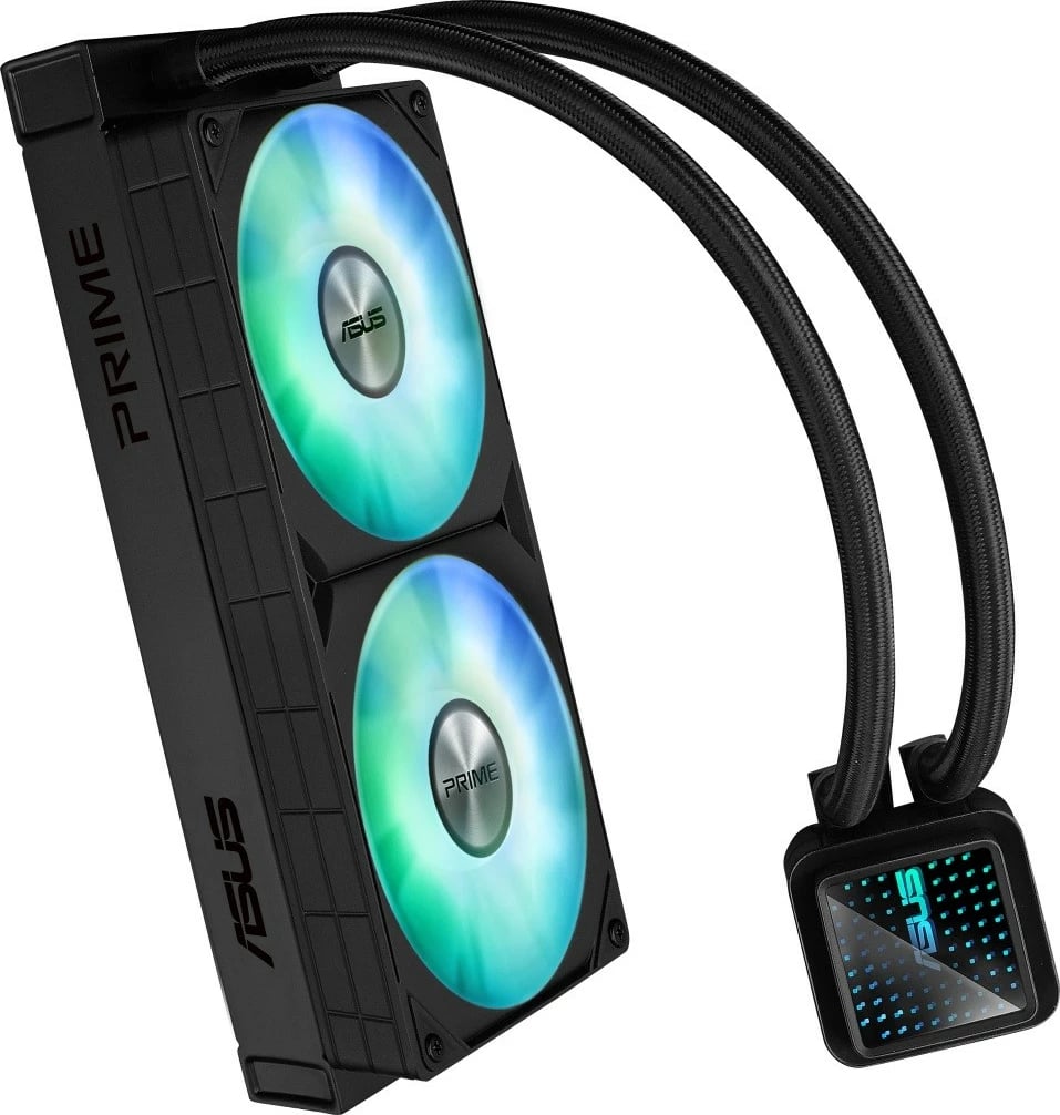 Ftohës procesori Asus PRIME LC ARGB 240, 2x120mm, i zi