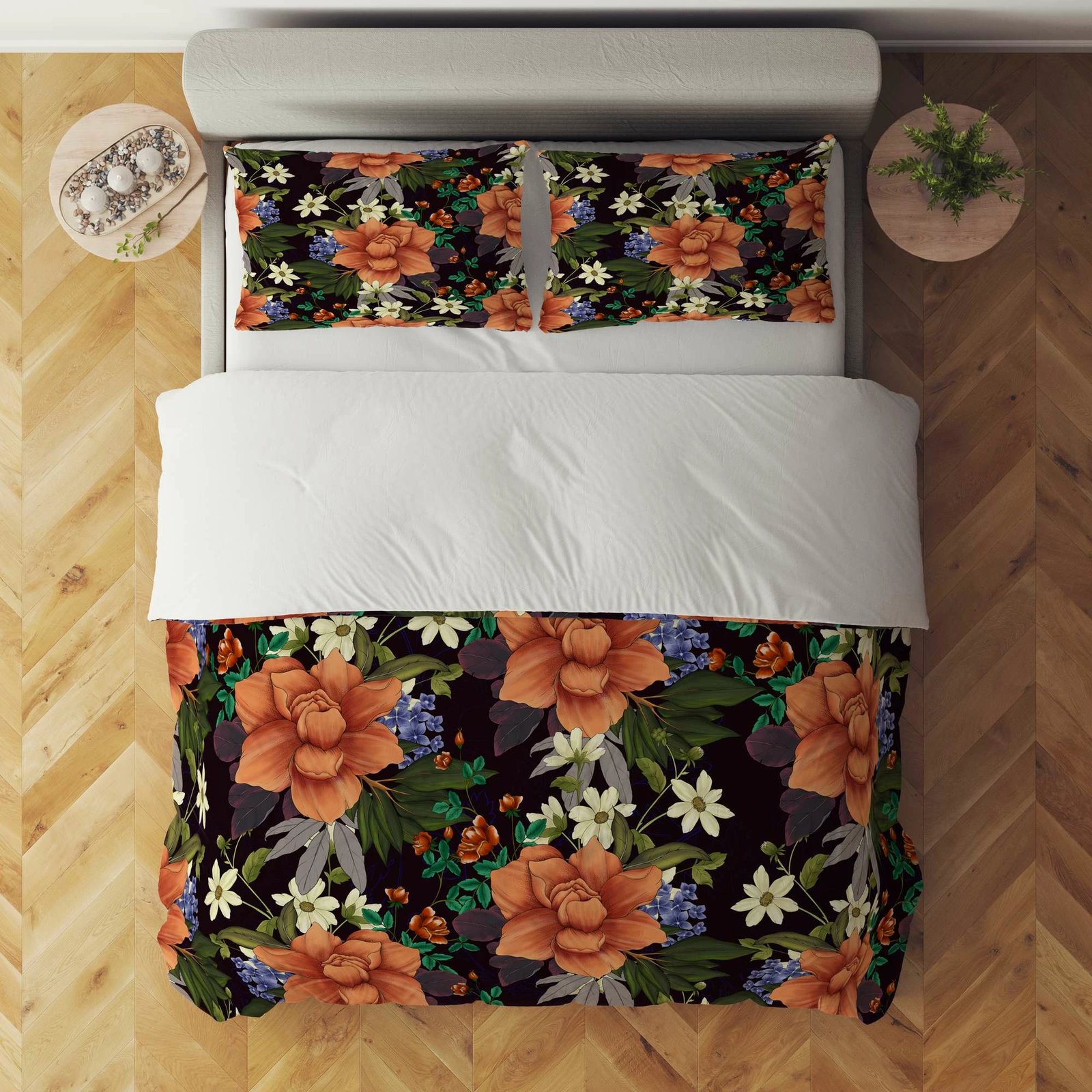 Set mbulesë për jorgan Super King, shumëngjyrësh, L'essentiel, FLW_DVT25-29 Set mbulesë për jorgan Super King, shumëngjyrësh, L'essentiel, FLW_DVT25-29