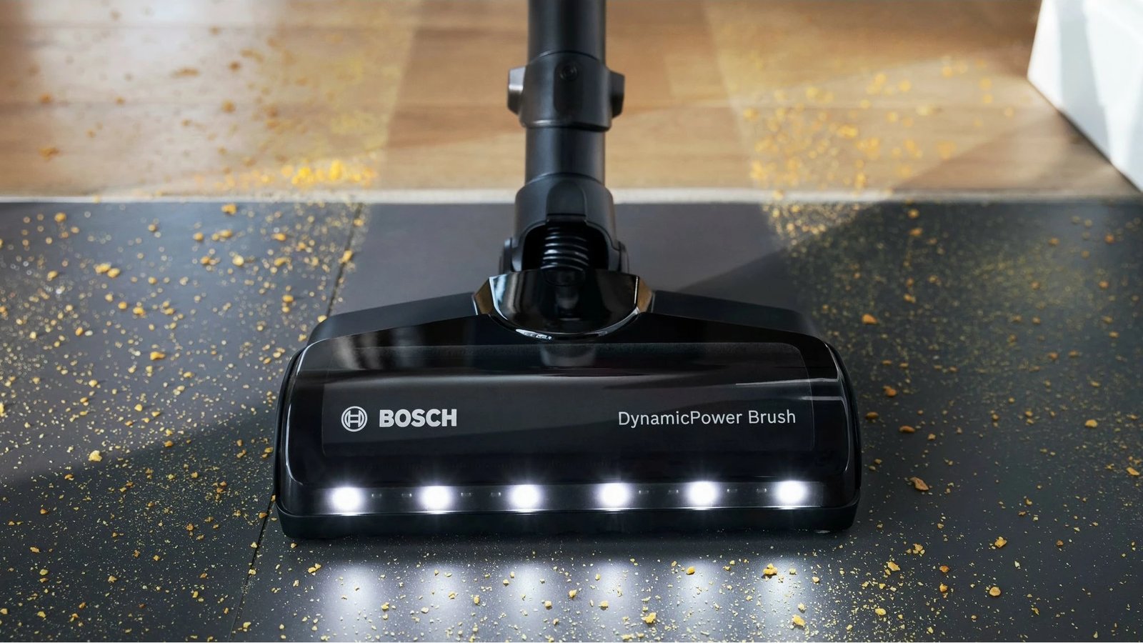 Fshesë elektrike Bosch BSS711W, pa qese, 0.3 L, e zezë, argjendtë, e bardhë