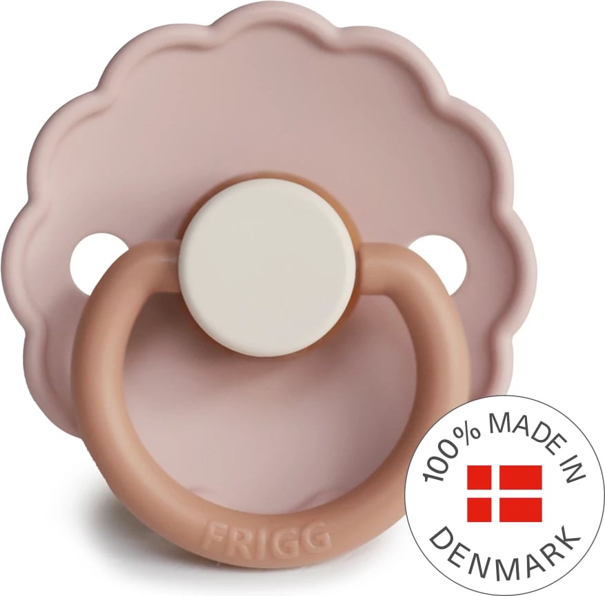Biberon FRIGG Daisy, 6-18 muaj, 1 copë, rozë/e kaftë