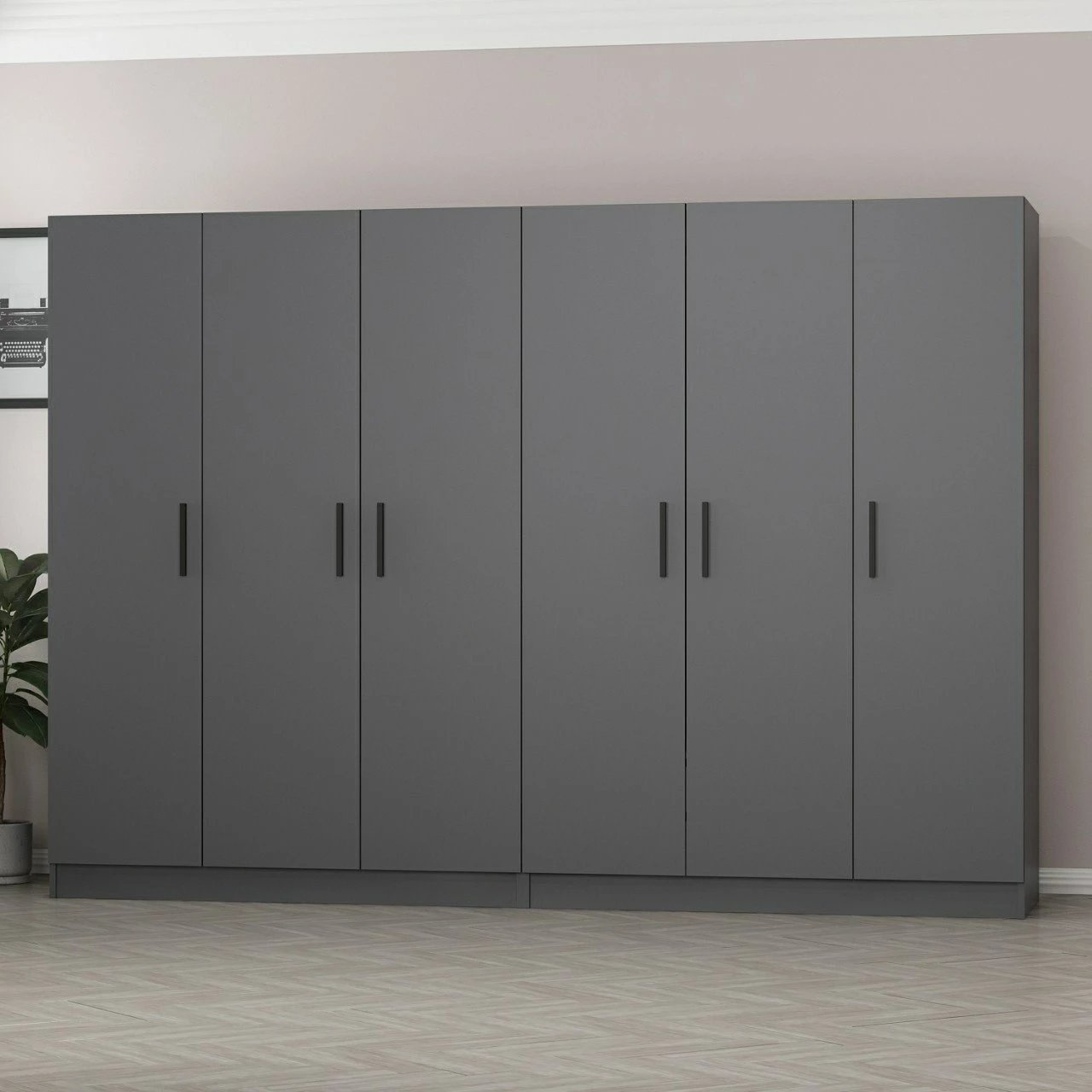 Dollap Skye Decor, anthracite, 4977