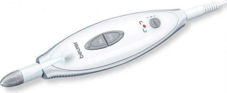 Set manikyr/pedikyr Beurer MP 41, 7 koka, 2 shpejtësi, me rrymë, me kuti transporti, e bardhë
