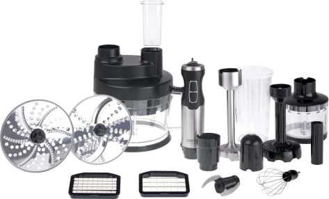 Blender dore set, Camry, CR 4623, 1600W Max, me rregullator shpejtësie dhe Turbo, me tas 2.0L, enë 600ml me kapak dhe grirës 400ml