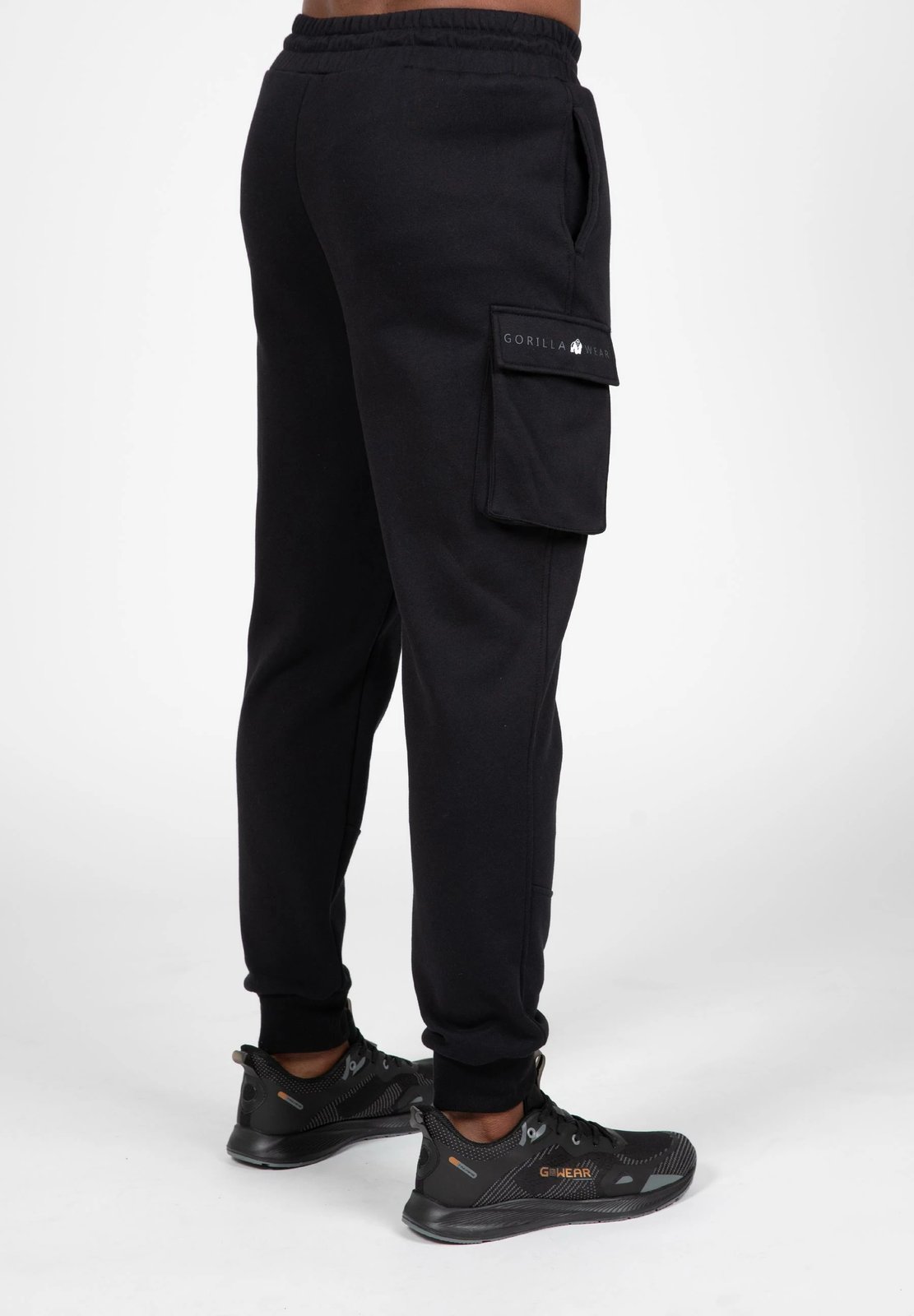 Pantallona sportive Hudson Cargo - të zeza