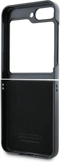 Mbështjellës BMW Carbon Tricolor për Samsung Galaxy Z Flip 6, i zi