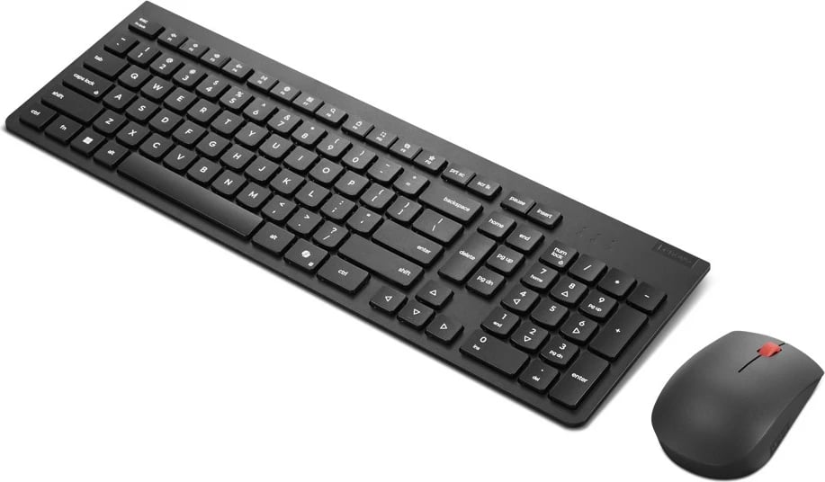Kasë tastierë & maus Lenovo Essential Wireless Combo Gen2, gjermanisht, e zezë