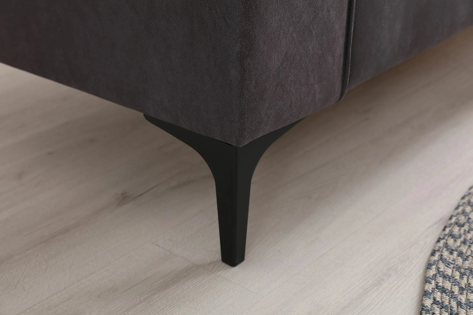 Divan dy-vendësh, ngjyrë antracit, Atelier del Sofa, New Petra 2