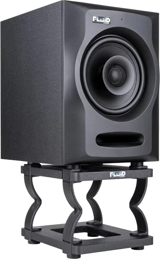 Stenda për monitorë studio Fluid Audio DS5, 4-5 inç, Plastike, Zezë, Set 2 copë