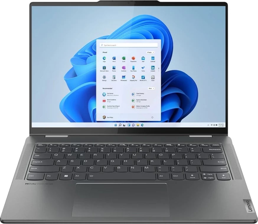 Laptop Lenovo Yoga 7 Touchscreen, 14", Intel core i5, 16GB RAM, 512GB SSD, hiri/ New Repacked