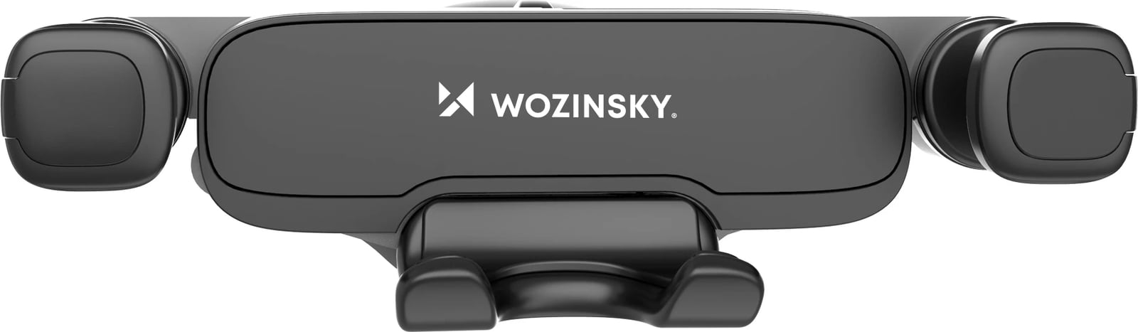 Mbështjellës telefoni për veturë Wozinsky WCHBK7, gravitacional, për grilë ajrimi, i zi
