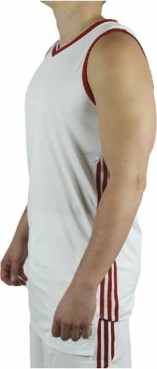 Fanellë adidas për stërvitje për meshkuj, e bardhë