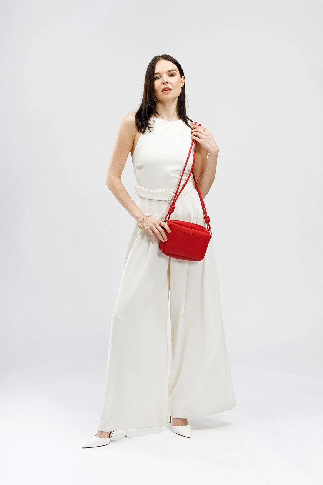 Çantë crossbody Lucky Bees, e kuqe, 1269 v2