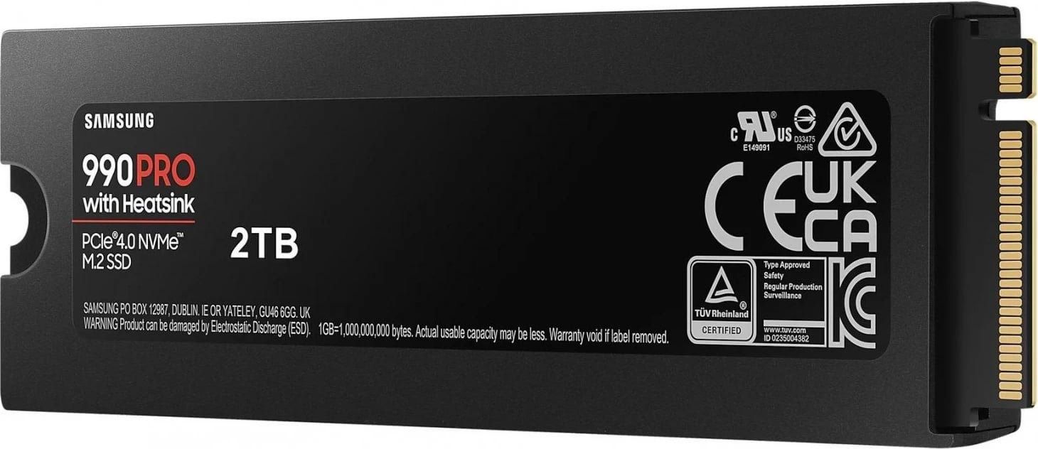 Disk SSD Samsung 990 Pro Heatsink, 2TB