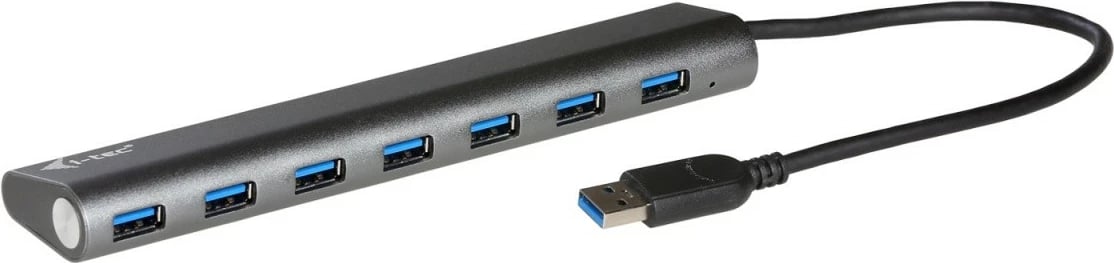 USB HUB metalik i-tec U3HUB778, 7 porta USB 3.0, i zi