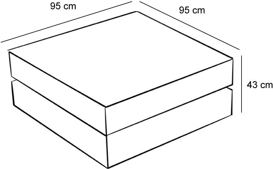 Puf Atelier del Sofa, Comfort, ngjyrë e gjelbër