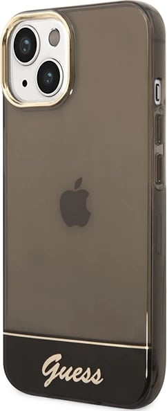 Mbështjellës Guess GUHCP14MHGCOK për iPhone 14 Plus 6.7", i zi, hardcase