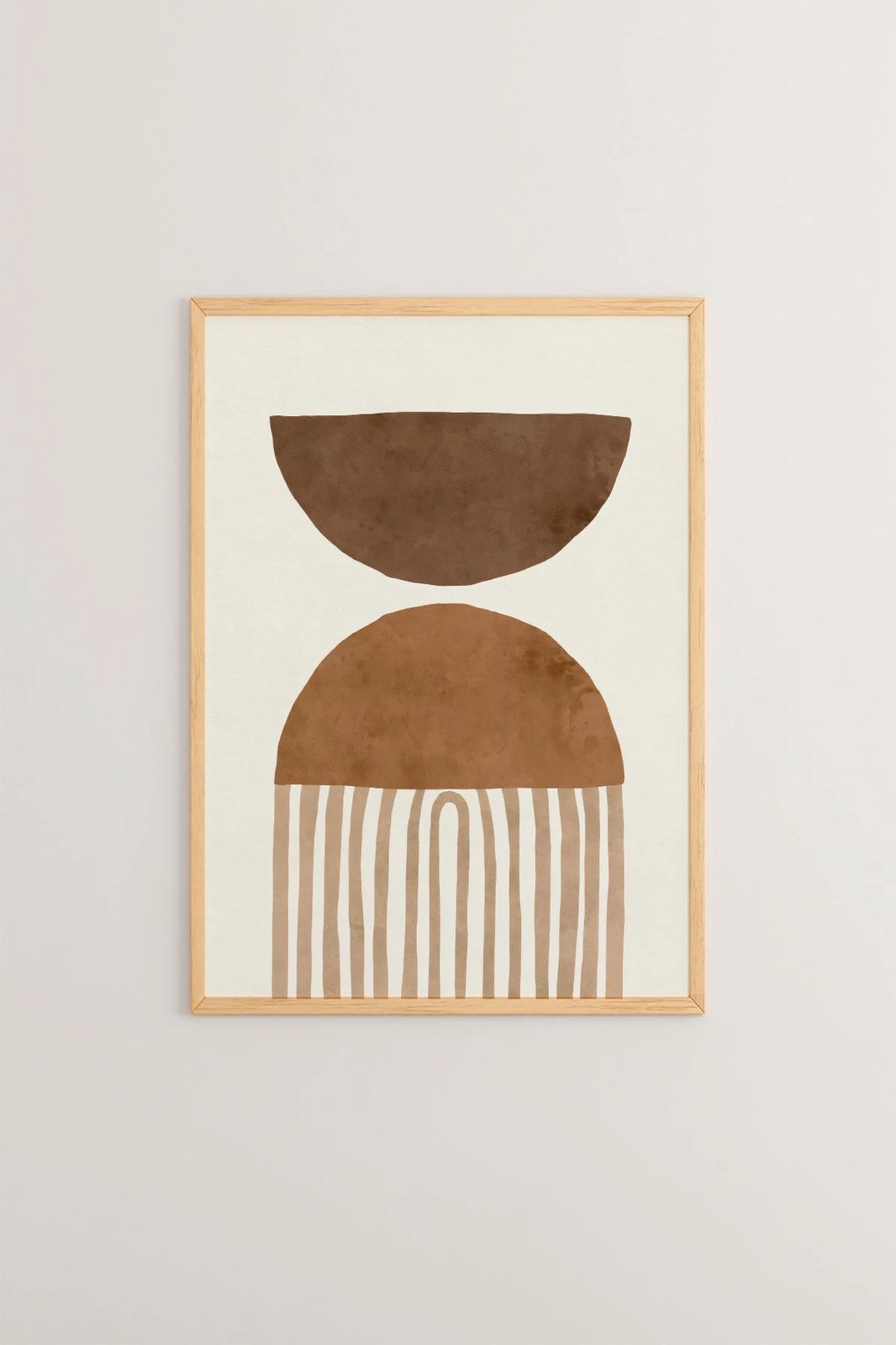 Pikturë dekorative me kornizë, Wallity, Tekhamcerceve47, shumëngjyrëshe, 33x48cm