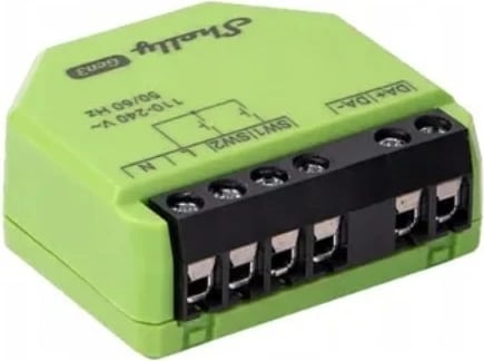 Dimmer Shelly Dali Dimmer Gen3, i integrueshëm, i zi, Lime