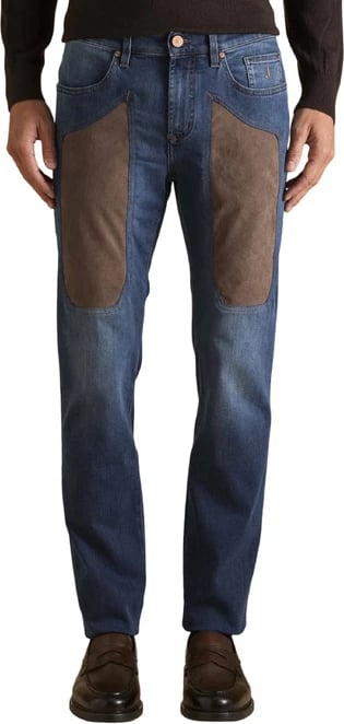 Jeans për meshkuj Jeckerson, të kaltërta