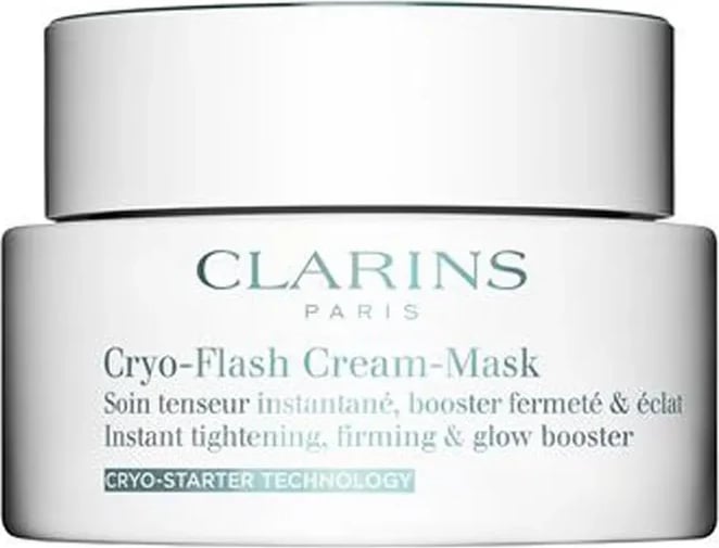 Maskë kremi për fytyrë Clarins Cryo-Flash Cream-Mask unisex 75ml