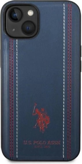 Mbështjellës U.S. Polo Assn. USHCP14SPFAV për iPhone 14 6.1", lëkurë sintetike, blu e errët Mbështjellës U.S. Polo Assn. USHCP14SPFAV për iPhone 14 6.1", lëkurë sintetike, blu e errët