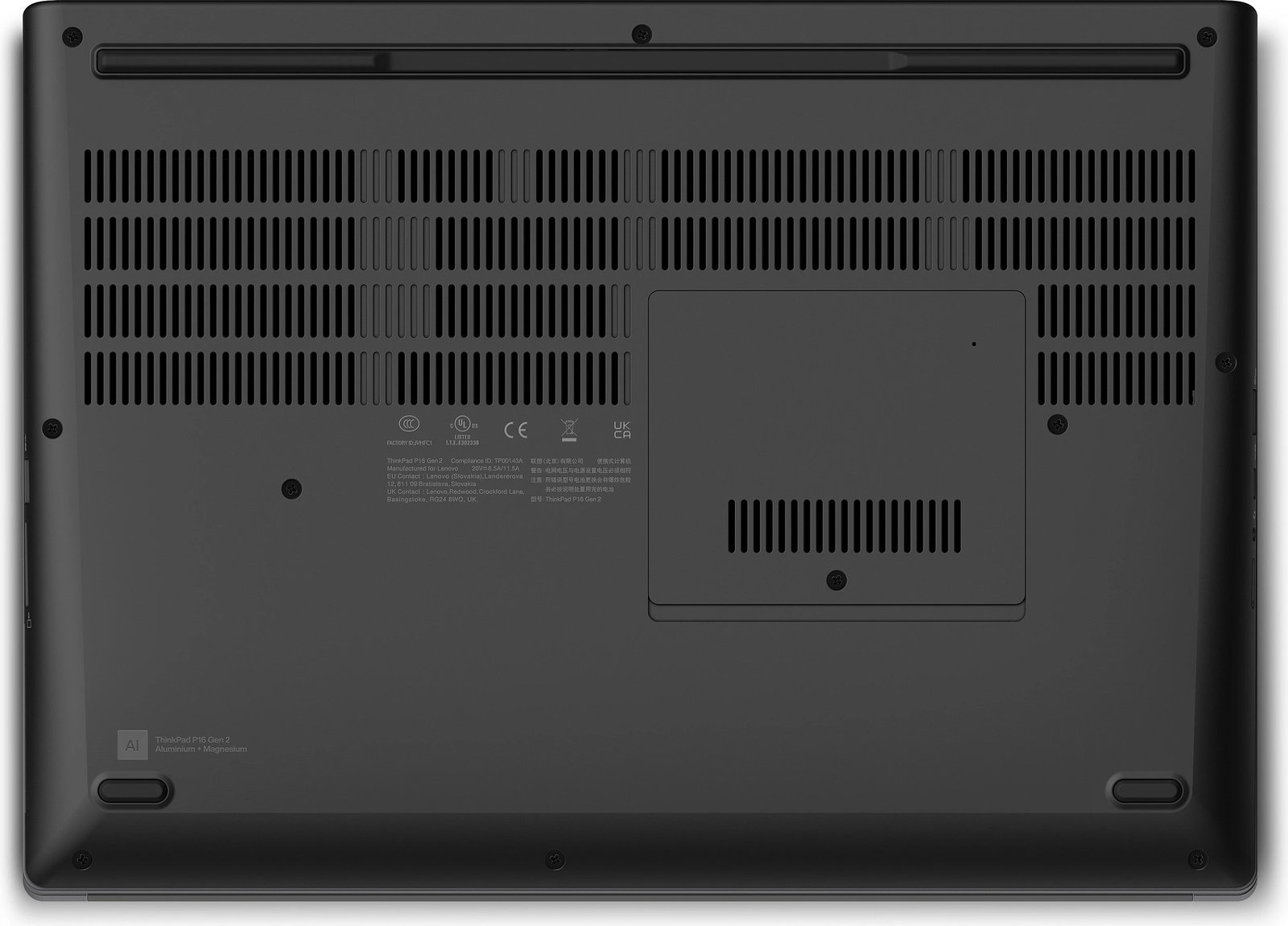 Kompjuter Lenovo ThinkPad P16 Gen 2, Intel Core i7, 16", 64GB RAM, 1TB SSD, NVIDIA RTX 3500 Ada, Windows 11 Pro, gri
