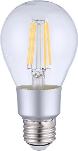 Llambë Shelly Vintage A60, 9 W, E27, 800 lm, e bardhë e ngrohtë