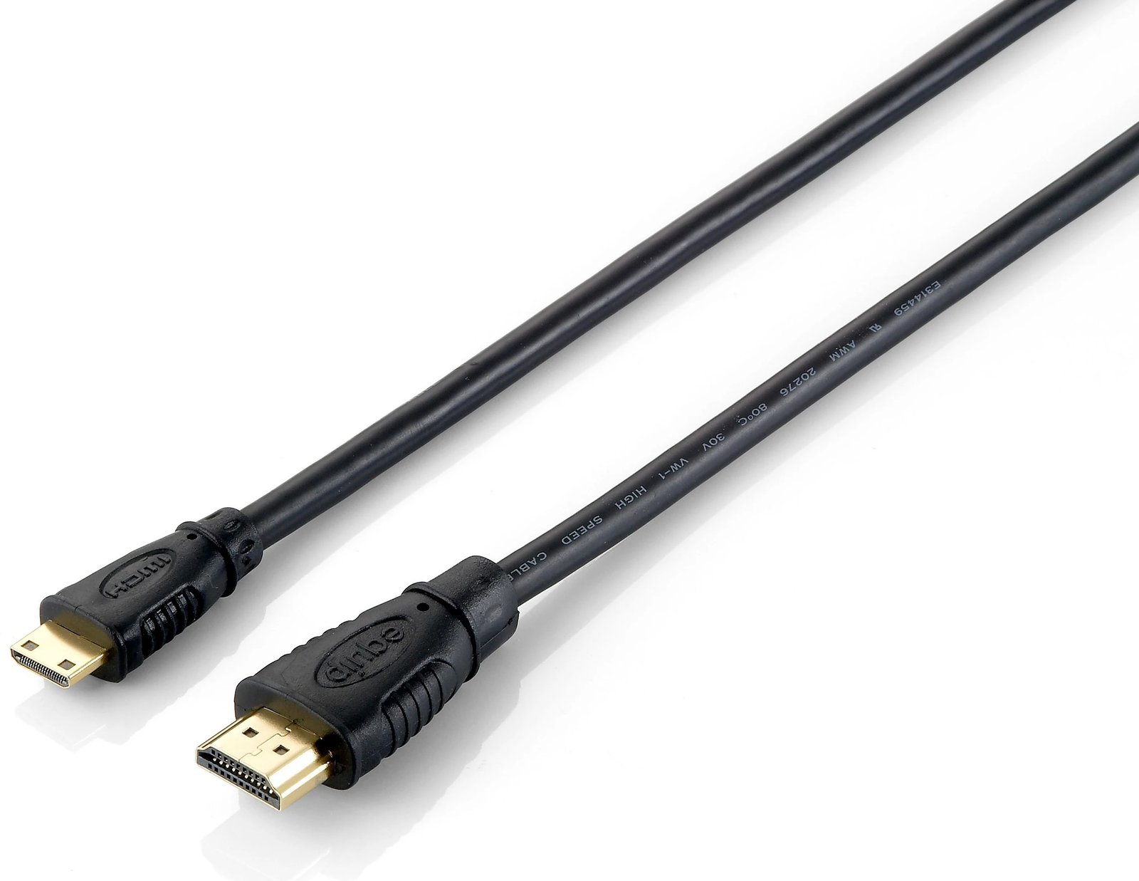 Kabllo HDMI në Mini HDMI Equip, 2m, 3D, 10.2 Gbit/s, e zezë