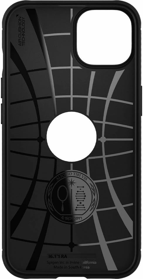 Mbështjellës Spigen Rugged Armor për iPhone 13, Matte Black