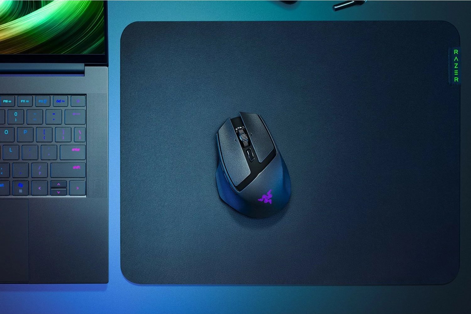 Maus Razer Basilisk Mobile, wireless & me kabllo, 18000 DPI, 10 butona, i zi