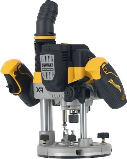 Freza elektrike DeWALT DCW620NT-XJ, brushless, 18V, 1600W, me valixhe, e zezë/verdhe