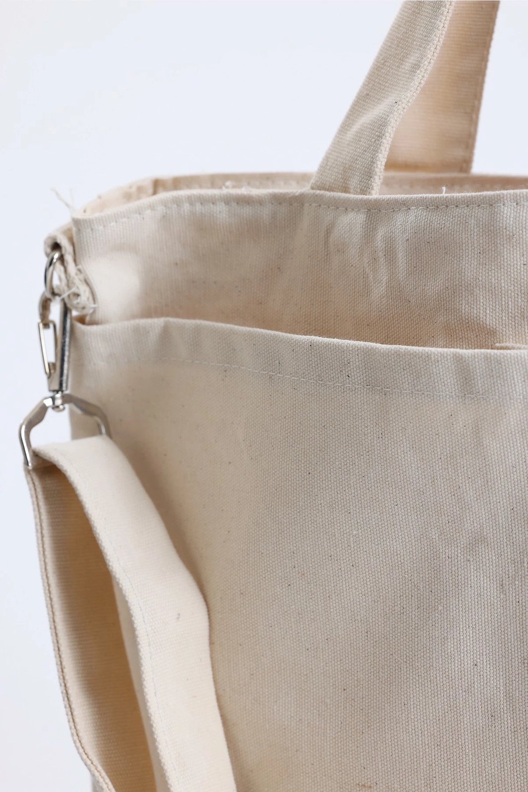 Çantë tote Zoozie Bags, krem, 2062