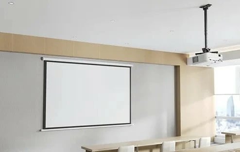Mbajtëse tavani për projektor Neomounts CL25-540BL1, e zezë