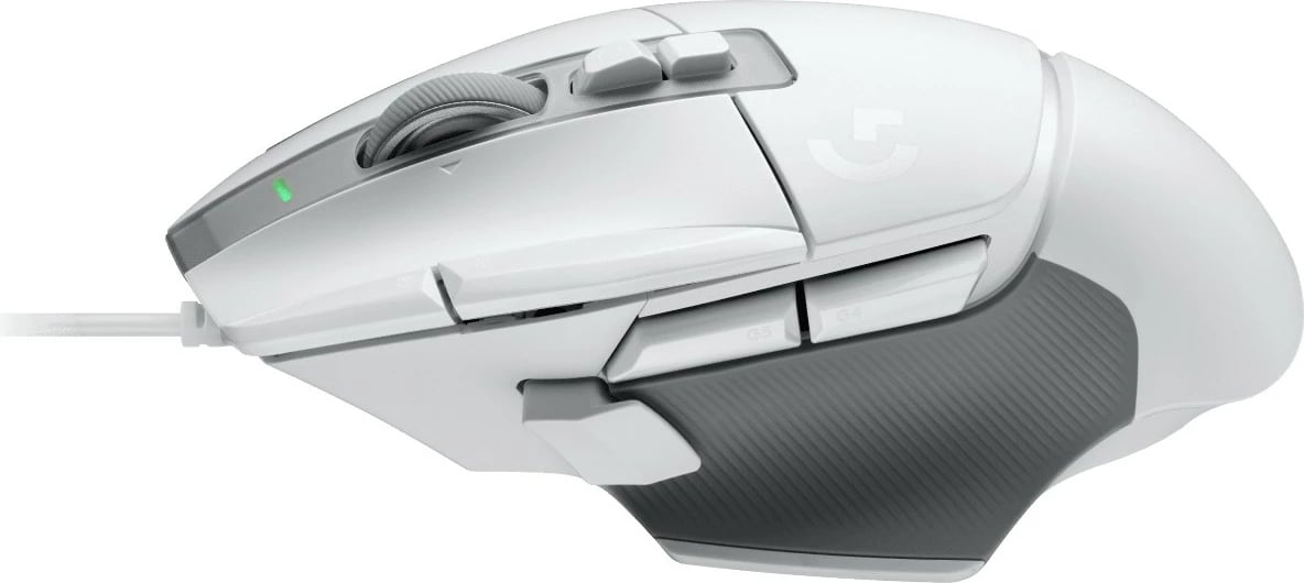 Maus gaming Logitech G502 X, USB, i bardhë