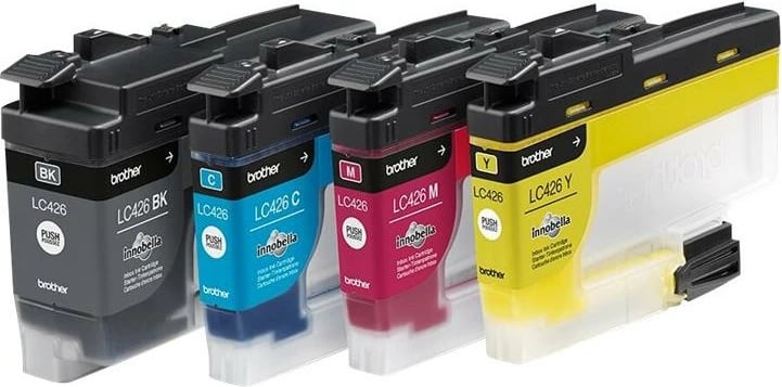 Kartush boje, Brother LC-426VAL, rezistent ndaj zbehjes, ngjyra BK/C/M/Y, paketë 4 copë