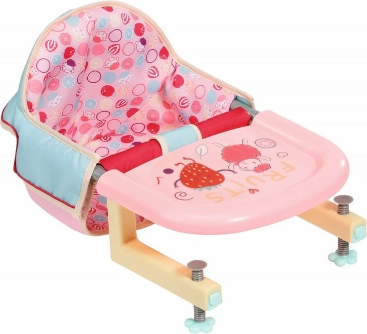 Karrige ushqimi për kukulla Baby Annabell Zapf, rozë