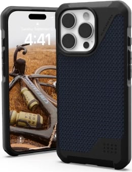 Mbështjellës UAG Metropolis LT MagSafe për iPhone 16 Pro, Blu