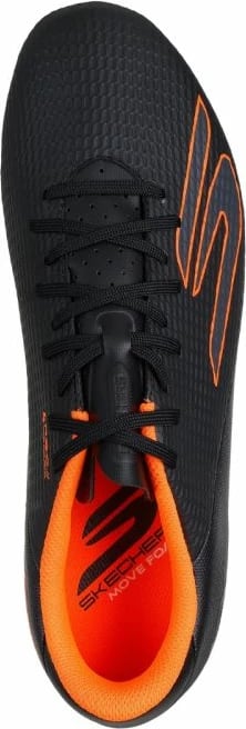 Atlete futbolli për meshkuj Skechers, të zeza dhe portokalli