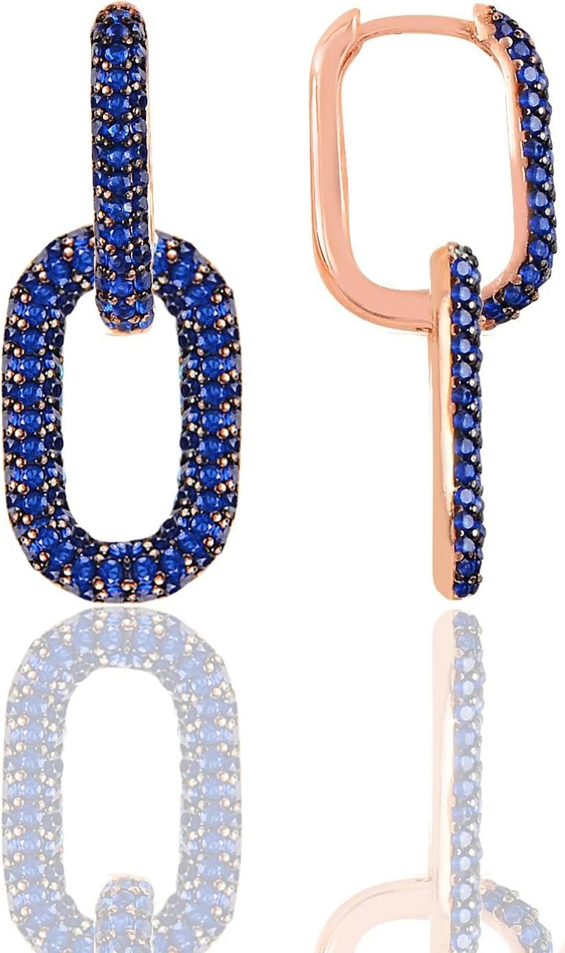 Vathë argjendi Jumeon, ngjyrë kaltër e errët dhe ari rozë, SGTL12113